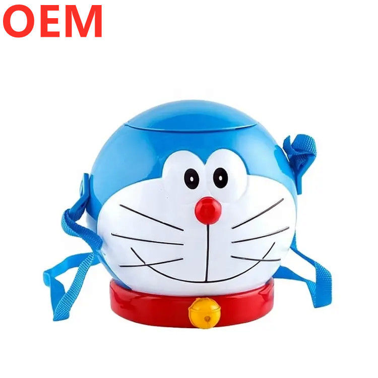 Custom Creative การ์ตูน Popcorn Bucket ดีไซน์ 3d พลาสติก