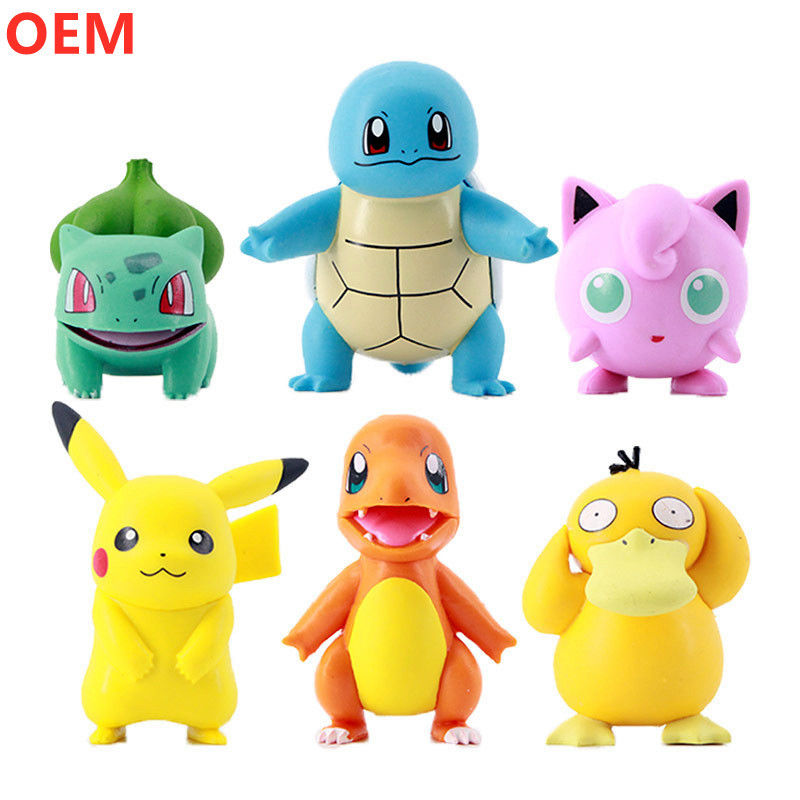 คอลเลคชั่น 3d พีวีซี โมเดล รูปภาพ การ์ตูน รูปภาพ ของเล่น OEM Custom พลาสติก การ์ตูน รูปภาพ ของเล่น