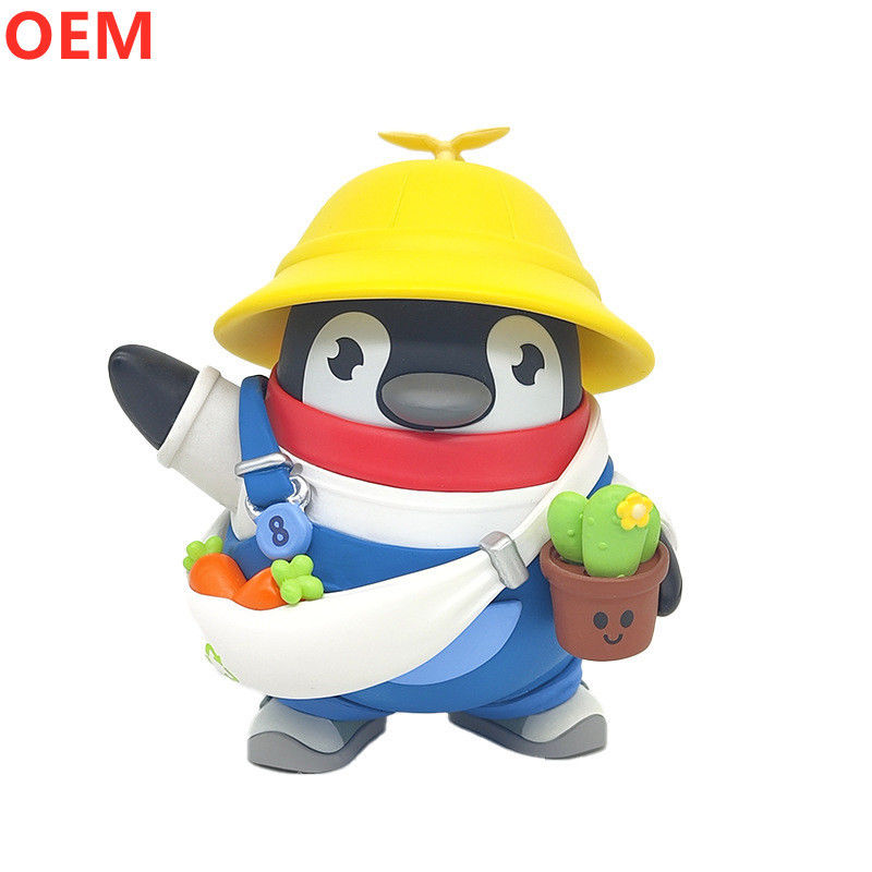OEM Factory Custom คุณภาพสูง 3d พลาสติกการ์ตูนตัวละคร, PVC การ์ตูนตัวละครของเล่น