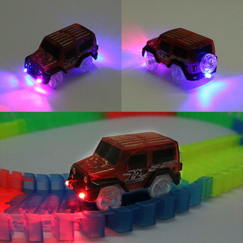 LED Custom Light Up Cars ของเล่นที่มีไฟส่อง