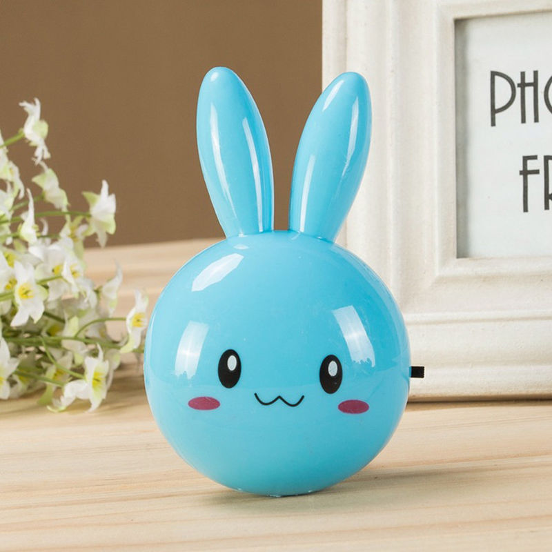 ผู้ผลิตของเล่นที่กําหนดเอง LED Rabbit Night Lamp เปิด / ปิดไฟผนัง