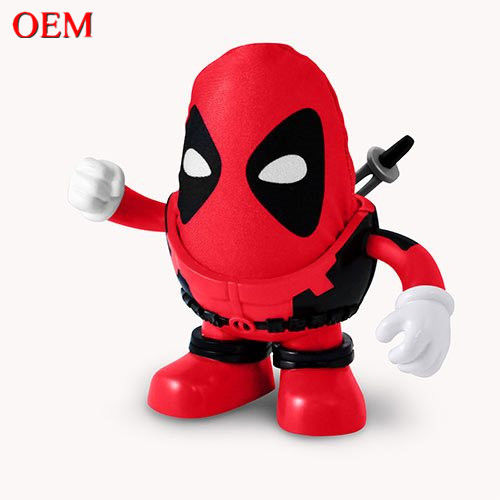 ผลิตของเล่น ออกแบบของเล่นตามสั่ง OEM PVC Movie Character Potato Head 3D Toy custom action figure