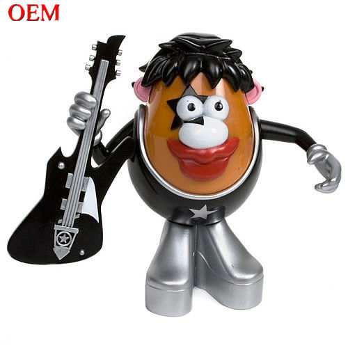 ผลิตของเล่น ออกแบบของเล่นตามสั่ง OEM PVC Movie Character Potato Head 3D Toy custom action figure