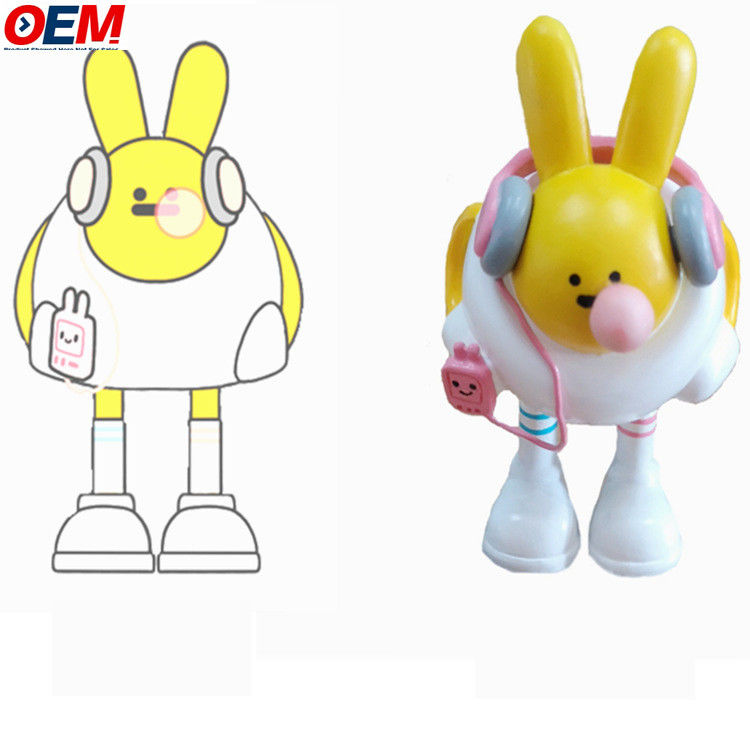 OEM Small Art Plastic Action Figure Joints Custom 3D Printing Vinyl Toy Maker Designer รูปภาพของไวนิล
