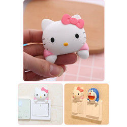 Kt Cat การ์ตูน Switch Cover ห้องตกแต่ง 3D On-Off Switch Sticker Switch Outlet Wall Sticker