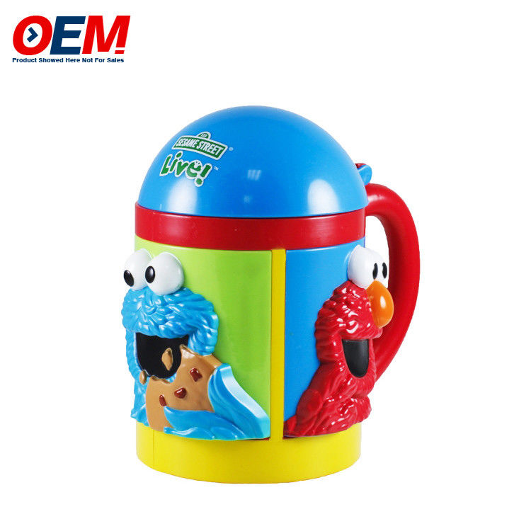 โรงงาน OEM 3D Mug Cup พลาสติก Disni Cup ซัพพลายเออร์ลูกค้าการ์ตูนตัวอย่างถ้วยของเล่น