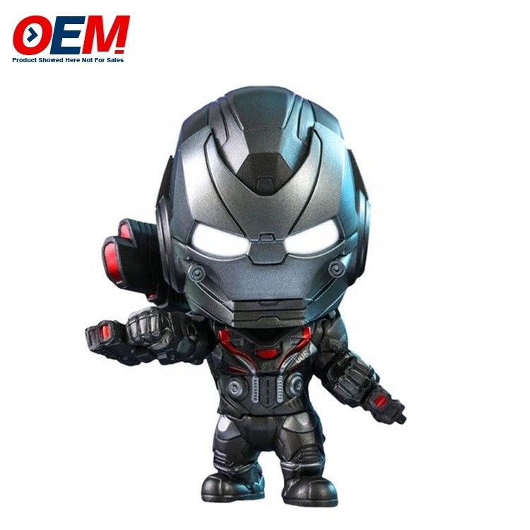 ของเล่นไวนิลที่กําหนดเอง ทํา 3D LED การ์ตูน Keychain อุปกรณ์เสริม