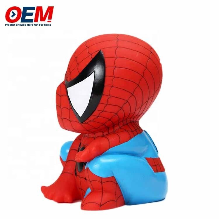 โรงงาน OEM ทําการ์ตูน แบงค์เหรียญพลาสติก พีวีซี Pika ด้วยกุญแจล็อค Piggy Bank พลาสติก
