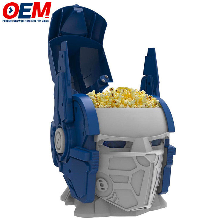 โรงงานที่กําหนดเอง สวัสดีคิตติ ป๊อปคอร์น ถังหนังถัง 64 oz ห้องหนังพลาสติก
