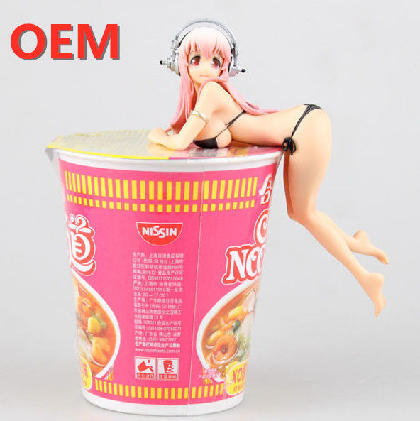 OEM ปรับปรุง 3D เซ็กซี่ การกระทําตัวเลขกด-มือถ้วยสวยงาม เซ็กซี่ อนิเมะสาวตัวเลข