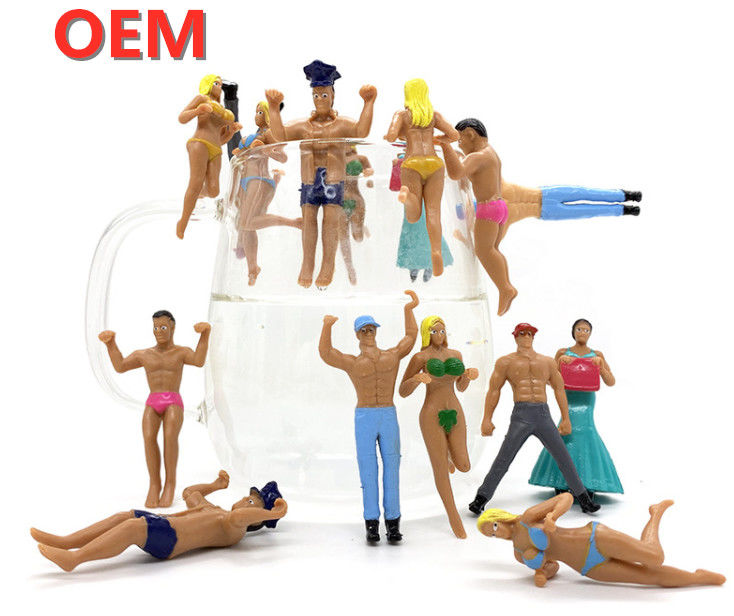 OEM ปรับปรุง 3 มิติ การ์ตูนใหม่ถ้วยตกแต่งตุ๊กตา Micro Landscape ถ้วยแขวนรูปของเล่น