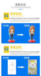 ผู้ผลิตตามสั่ง สูตรเล่นพลาสติกออนิเมะตามสั่ง รูปภาพ 3 มิติ รูปแบบเล็ก รูปภาพการกระทําของ Oem