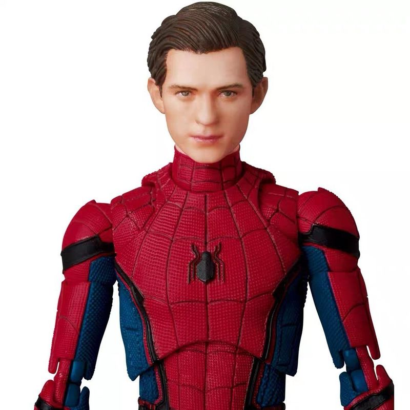สินค้าตามต้องการ สินค้าคุณภาพสูง 15 ซม ของเล่น Spider Man Tom Holland PVC Action Figure Spiderman Collection ของเล่นพร้อมกล่อง
