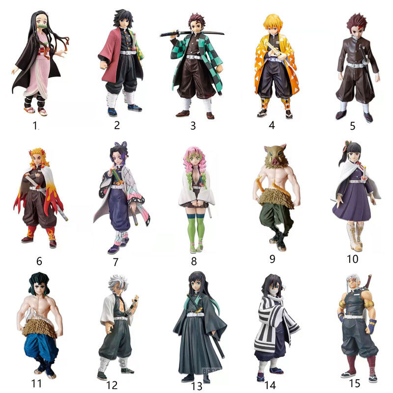 โมเดลตัวละคร Demon Slayer รวมเครื่องประดับ ของเล่น