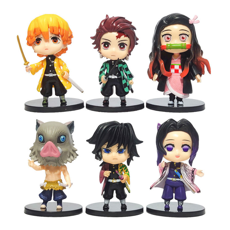 โมเดลตัวละคร Demon Slayer รวมเครื่องประดับ ของเล่น