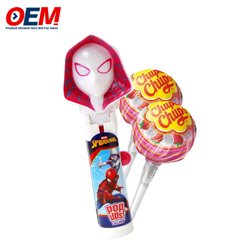 กระเป๋าสตางค์พับ-อัพ โลลลิปอัพทําจากพลาสติก ของเล่นหวาน OEM ของเล่นโลลลิปอัพสร้างสรรค์สําหรับเด็ก