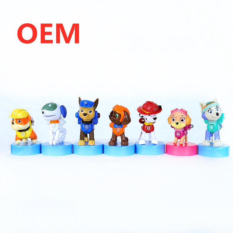 OEM รับทําตามความต้องการ มินิการ์ตูน Stamper Toy 3d รูปภาพ Stamper Stamp การพิมพ์สีตัวเอง พลาสติกของเล่นเด็ก วัสดุที่เป็นมิตรต่อสิ่งแวดล้อม 5000PCS