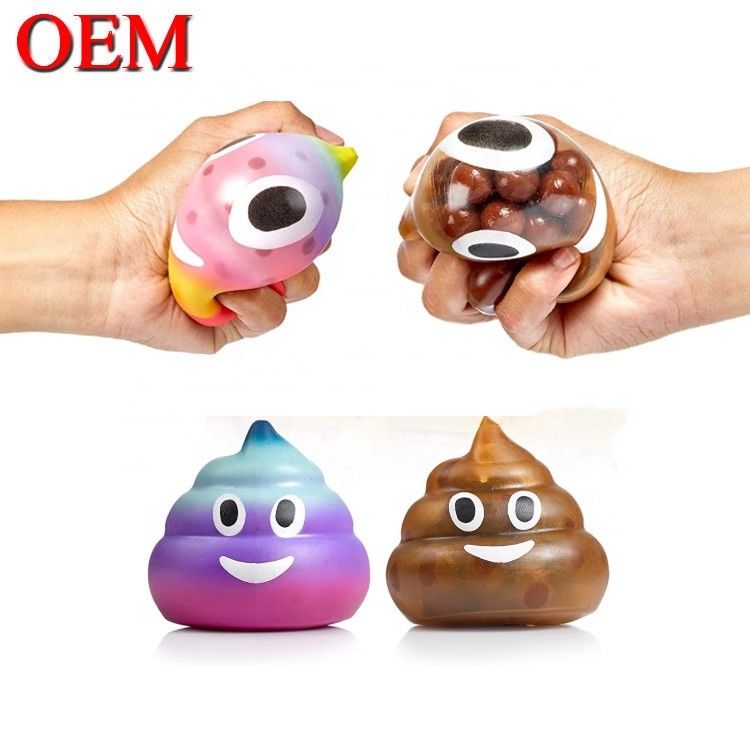 OEM โรงงาน รูปทรงก๊อกน่ารัก สับบอลเครียด OEM TPR เครื่องเล่นบอลบรรเทาความเครียด