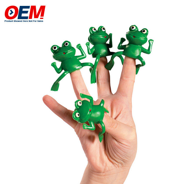 เครื่องเล่นนิ้วมือสัตว์ไดโนเสาร์พลาสติกตามต้องการ ของเล่นนิ้วมือสัตว์ไดโนเสาร์