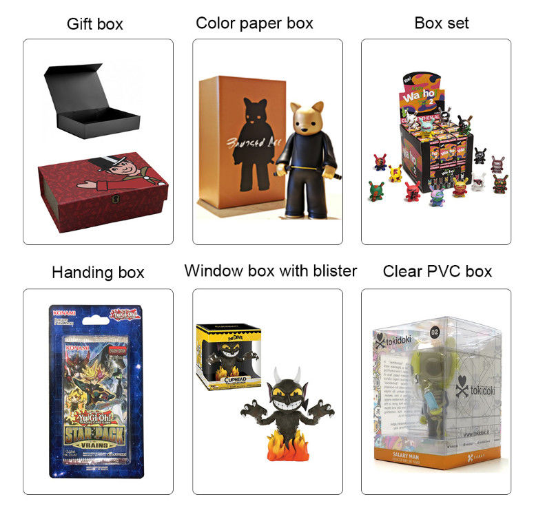 Custom PVC Cute Mini Figure OEM ของเล่นพลาสติกการ์ตูน ทําความสูง 5 ซม ของเล่นพลาสติก