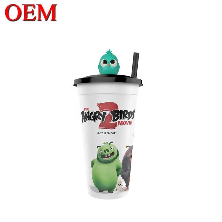 ปรับแต่งการออกแบบของคุณเอง PVC ขนาดเล็ก 3D ชามรูป OEM พลาสติก Topper รูปภาพของเล่น