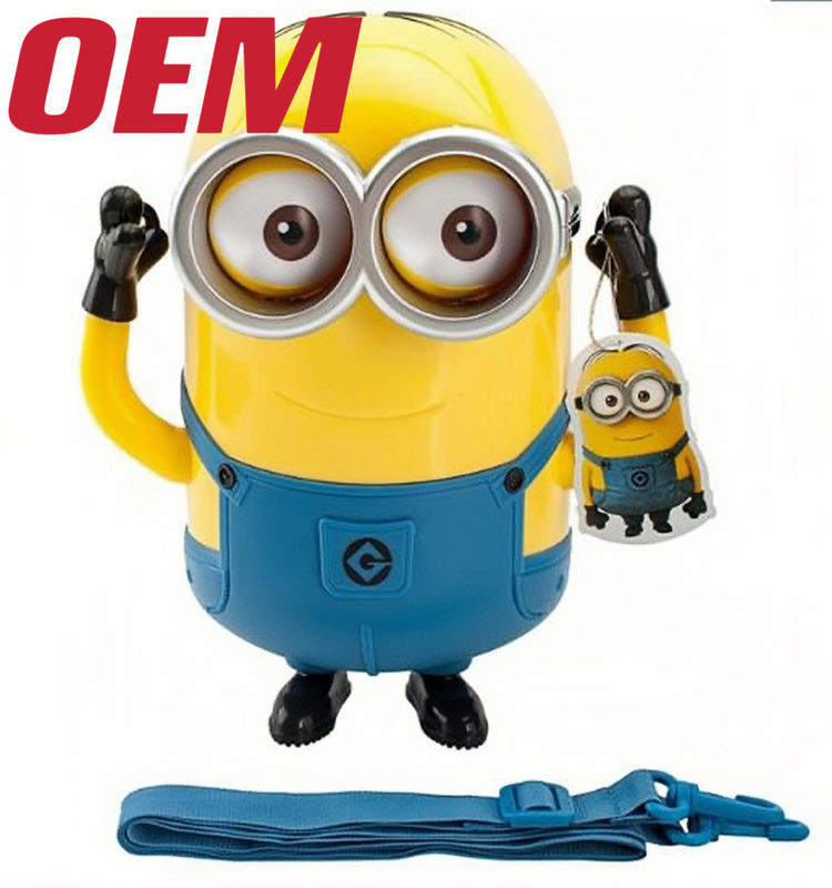 ถังป๊อปคอร์นตัวละครหนังตามสั่ง OEM ถังป๊อปคอร์นตัวละคร พลาสติกที่มีลิป