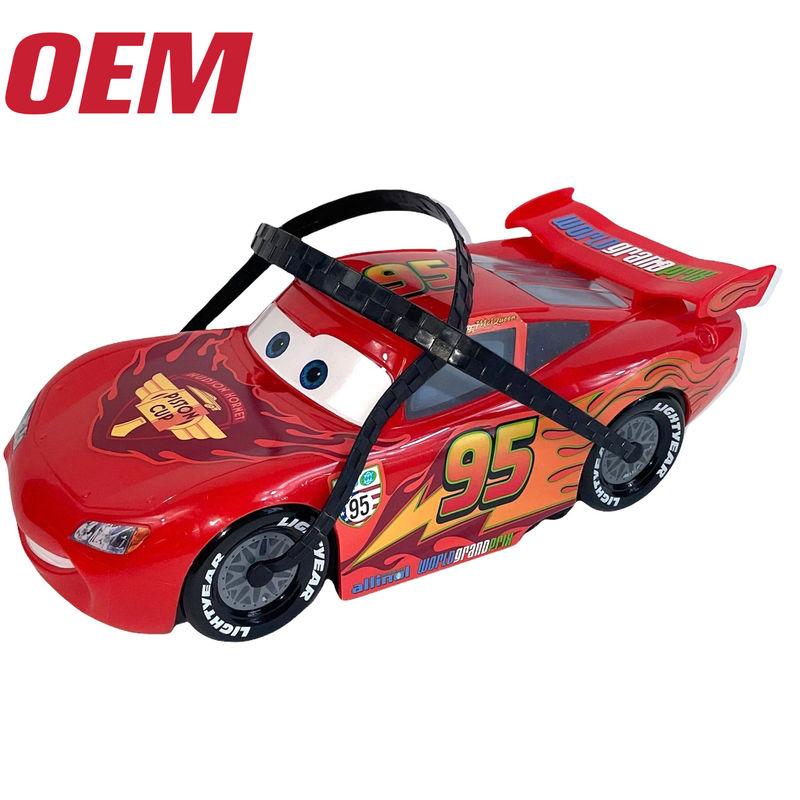 Customized toy Car Shape Popcorn Bucket OEM 60oz Popcorn Plastic Container Make Hight Quality Character Popcorn Box