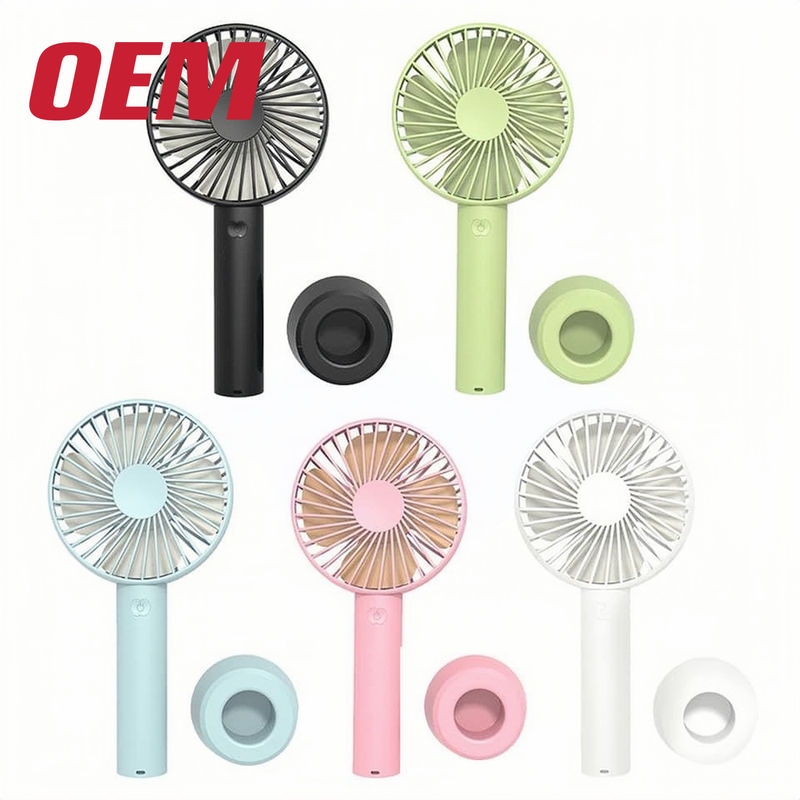 แฟนการ์ตูน USB ที่กําหนดเอง แฟนพกพา OEM ฤดูร้อน แฟนทําจาก USB Mini Cooling Fan With Gift Box