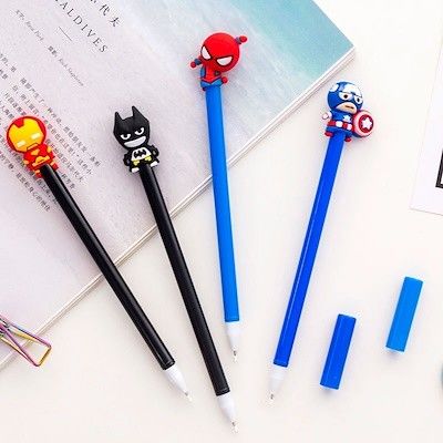 Custom Cool 3D Cartoon Figure Toy Ballpoint Pen Head Toppers เด็กๆ กระปุกลูกหนังของเล่น