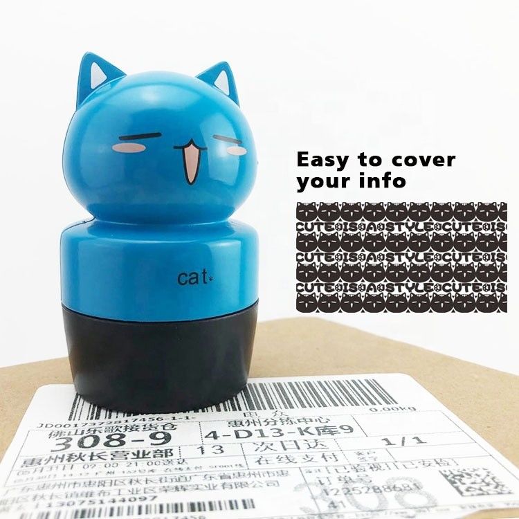2023 เด็กอัตโนมัติ Flash Toy สัตว์ อัตโนมัติ เสื้อผ้า เนื้อผ้า Self Inking ชื่อ การ์ตูน Stamp สําหรับเด็ก