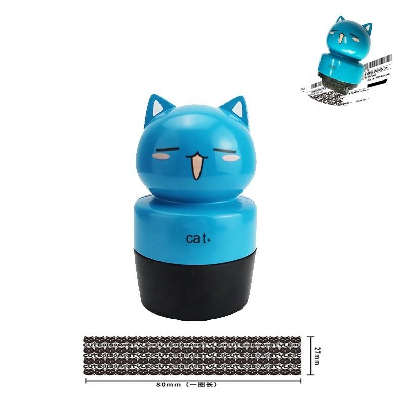2023 เด็กอัตโนมัติ Flash Toy สัตว์ อัตโนมัติ เสื้อผ้า เนื้อผ้า Self Inking ชื่อ การ์ตูน Stamp สําหรับเด็ก