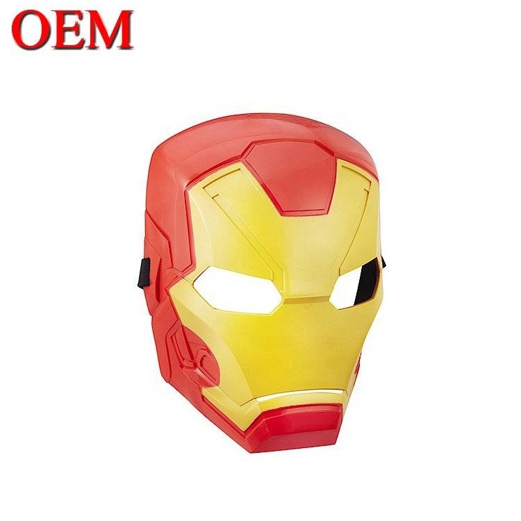 หน้ากากฮาโลวีนตามสั่ง พีวีซี ซุปเปอร์ฮีโร่ Spider Iron Hero Hulk Captain America หน้ากากหน้ากากหน้ากากหน้ากาก