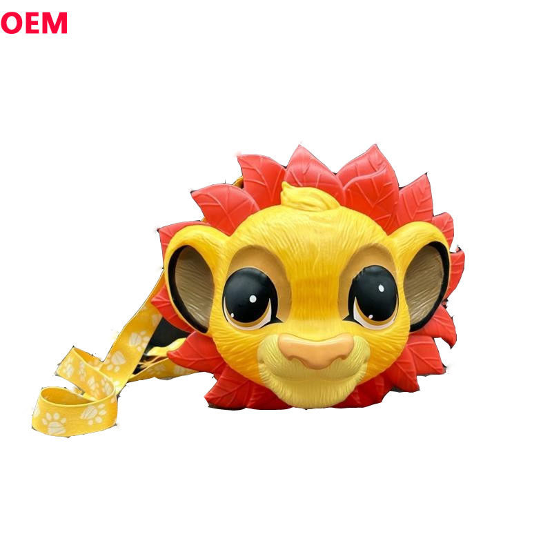 ต้องการการออกแบบที่ให้โดยลูกค้าเพื่อการปรับปรุงลูกค้า Popcorn Bucket PVC/ABS/Vinyl/TPR/PP