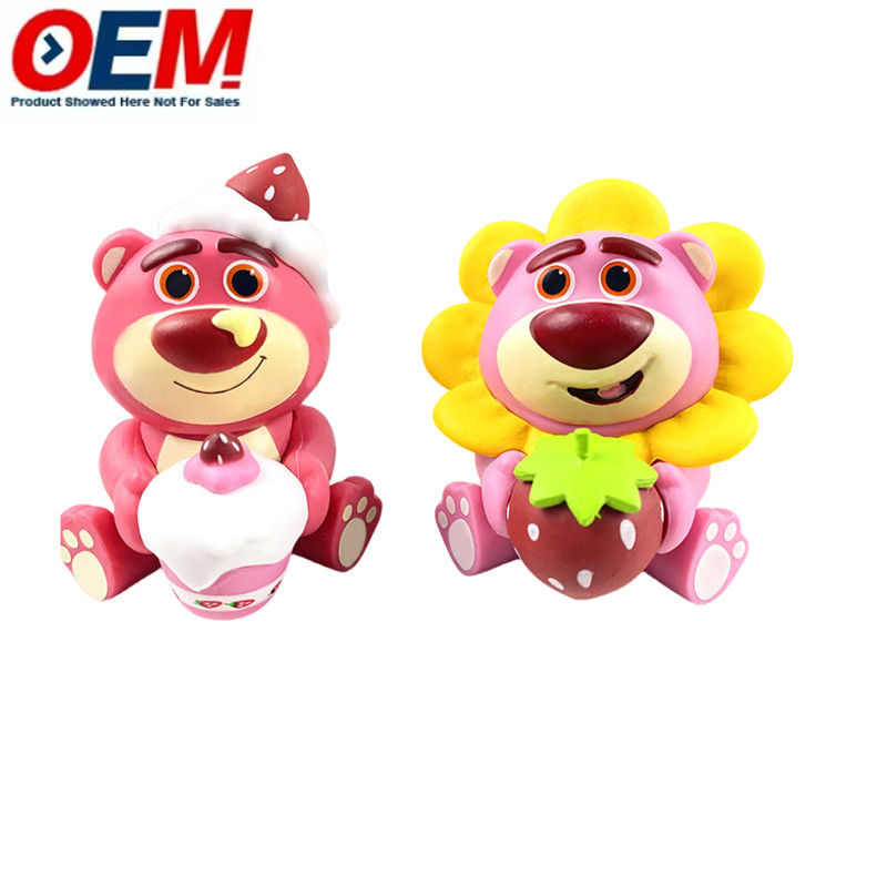 เครื่องเล่นซิลิโคนพลาสติกตามต้องการ OEM 3D Soft Squishy figure character Toys โรงงานผู้ผลิตของเล่น