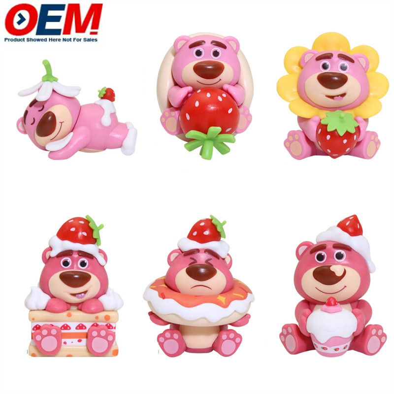 เครื่องเล่นซิลิโคนพลาสติกตามต้องการ OEM 3D Soft Squishy figure character Toys โรงงานผู้ผลิตของเล่น