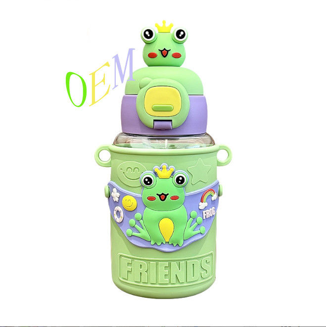ขนาดและความปลอดภัยของเด็ก BPA ฟรีขวดน้ํา พลาสติกไม่เป็นพิษ ที่สมบูรณ์แบบสําหรับเด็ก