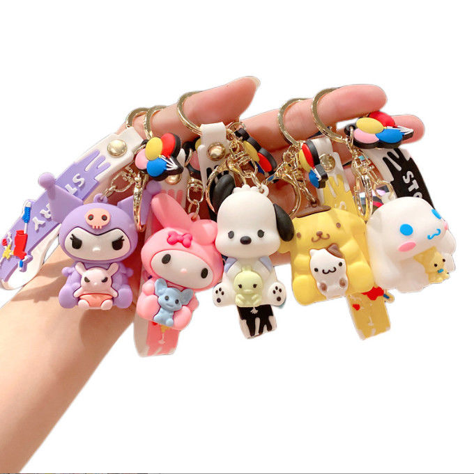 Custom คุณภาพสูง ความปลอดภัย Keychain ตุ๊กตาแขวนเครื่องประดับหลายประเภทสําหรับคุณที่จะปรับปรุง