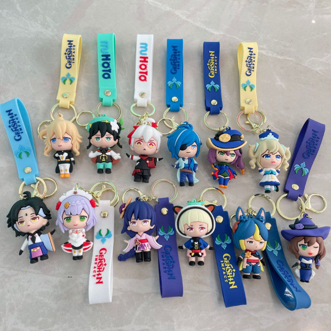 Custom คุณภาพสูง ความปลอดภัย Keychain ตุ๊กตาแขวนเครื่องประดับหลายประเภทสําหรับคุณที่จะปรับปรุง