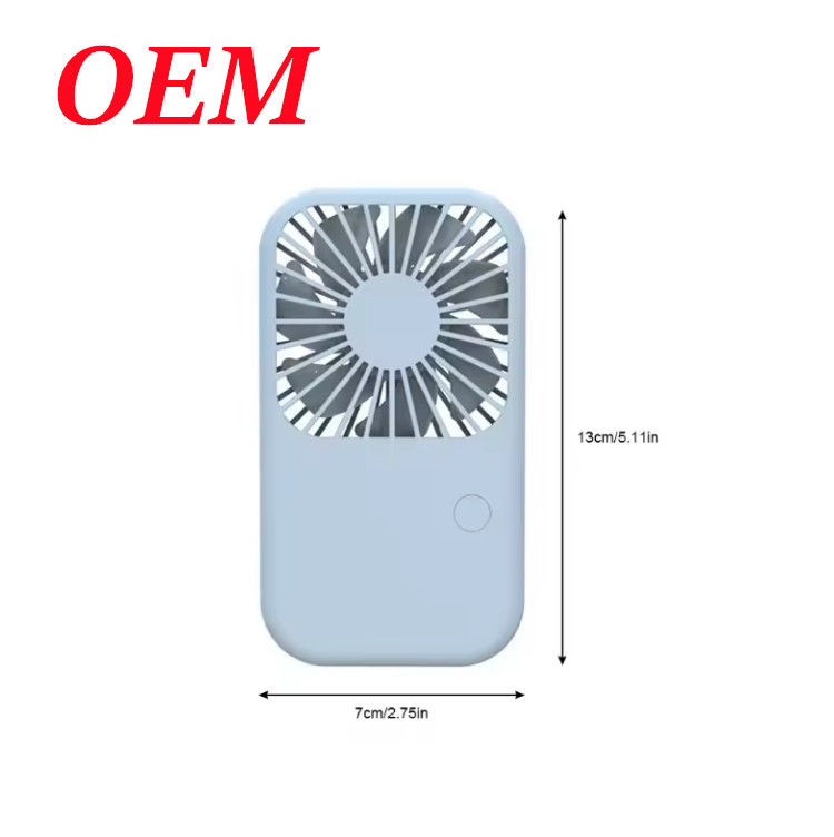 พัดลมกระเป๋าแบบพกพาขนาดเล็ก ที่สามารถชาร์จได้ พัดลมเย็นอากาศมือถือไฟฟ้า สําหรับใช้ในออฟฟิศกลางแจ้ง