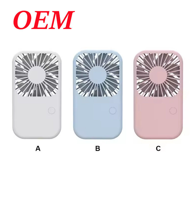 พัดลมกระเป๋าแบบพกพาขนาดเล็ก ที่สามารถชาร์จได้ พัดลมเย็นอากาศมือถือไฟฟ้า สําหรับใช้ในออฟฟิศกลางแจ้ง