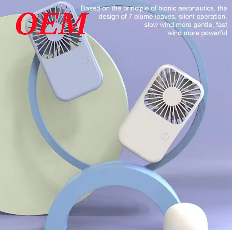 พัดลมกระเป๋าแบบพกพาขนาดเล็ก ที่สามารถชาร์จได้ พัดลมเย็นอากาศมือถือไฟฟ้า สําหรับใช้ในออฟฟิศกลางแจ้ง