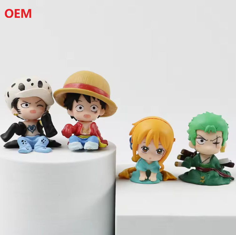 โมเดลการ์ตูน OEM PVC รูปภาพการกระทํา รูปภาพอนิเมะ ของเล่นสําหรับตกแต่ง