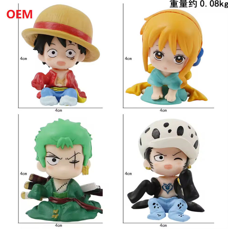 โมเดลการ์ตูน OEM PVC รูปภาพการกระทํา รูปภาพอนิเมะ ของเล่นสําหรับตกแต่ง