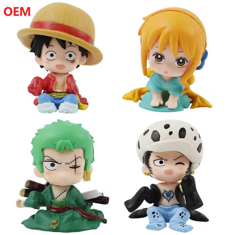 โมเดลการ์ตูน OEM PVC รูปภาพการกระทํา รูปภาพอนิเมะ ของเล่นสําหรับตกแต่ง