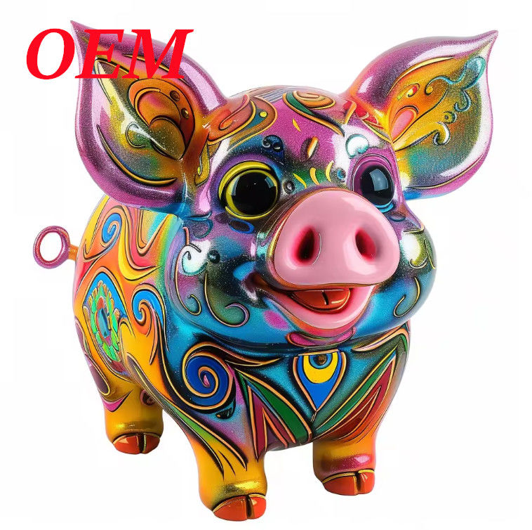 ธนาคารหมูน่ารัก เหรียญธนาคารเงินกล่องเด็กของขวัญ สนามส่งสินค้าเชียงใหม่