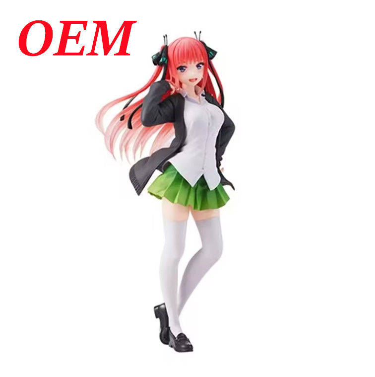 ปรับปรุงรูปแบบ PVC รูปภาพการกระทํา Anime สําหรับการตกแต่งบ้าน