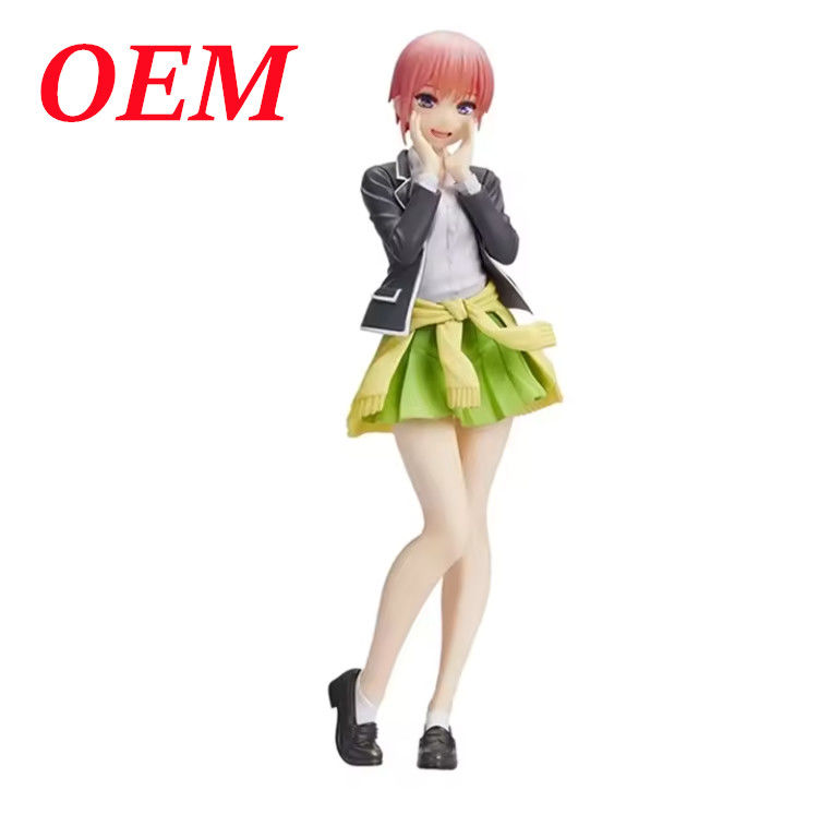 ปรับปรุงรูปแบบ PVC รูปภาพการกระทํา Anime สําหรับการตกแต่งบ้าน