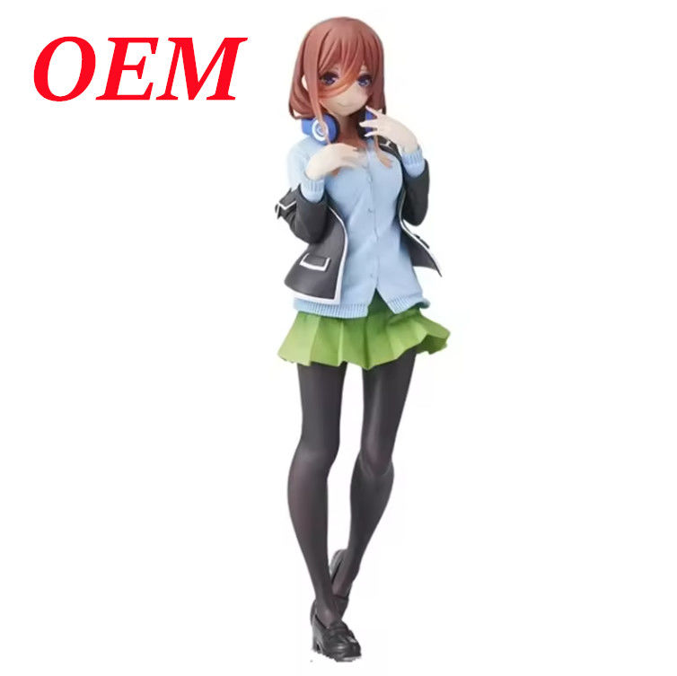 ปรับปรุงรูปแบบ PVC รูปภาพการกระทํา Anime สําหรับการตกแต่งบ้าน