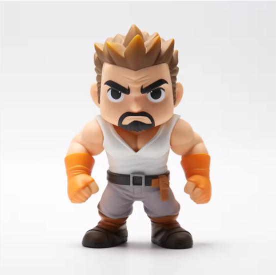 Custom PVC Vinyl Figure with 3D Sculpted Design Premium Soft PVC and Blind Box Packaging