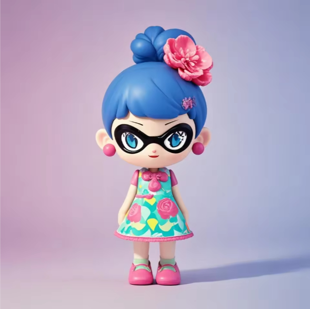 Custom PVC Action Figure with 3D AR Toy Feature and 3D Sculpted Designs for Ages 8 to 13 Years